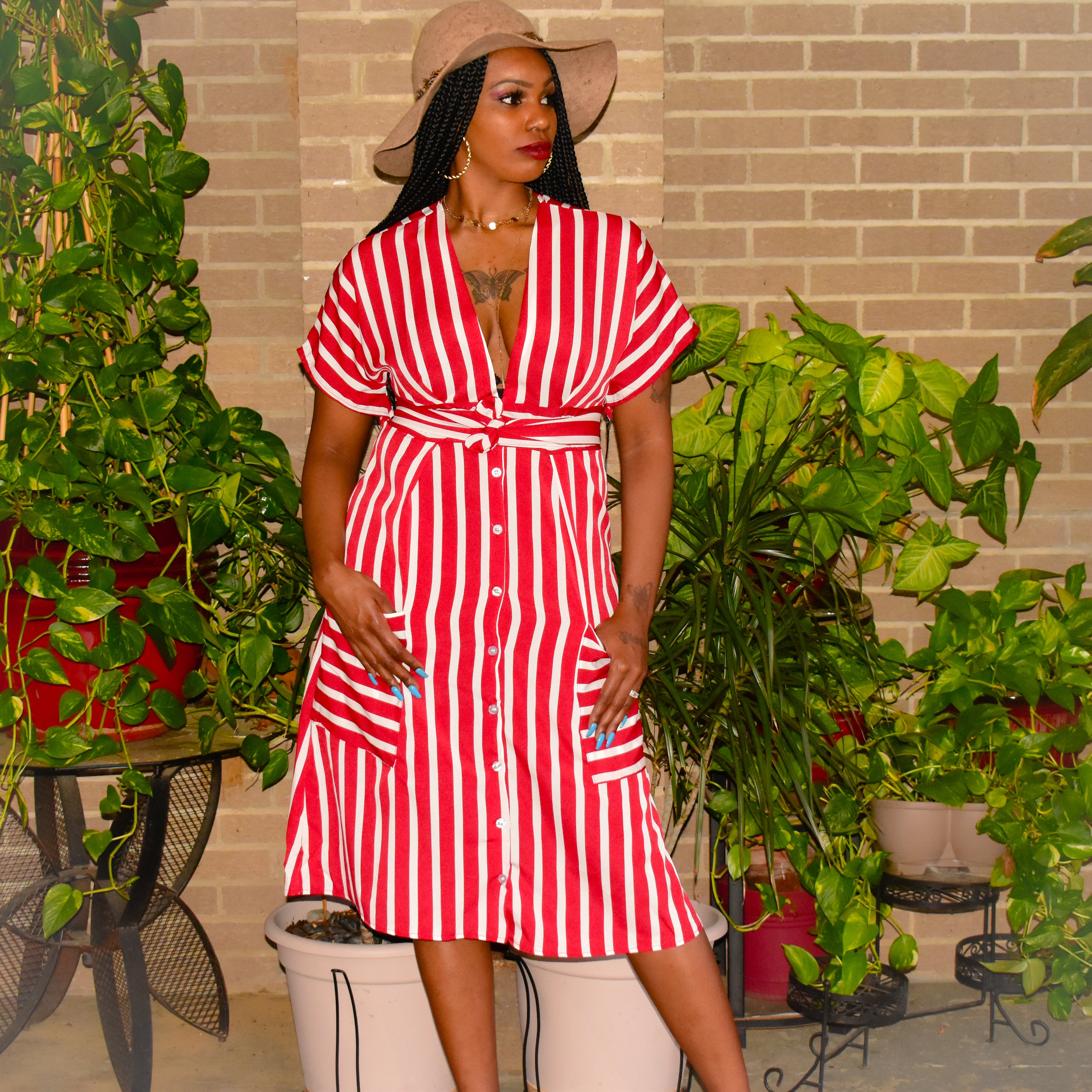 Candy Cane Midi